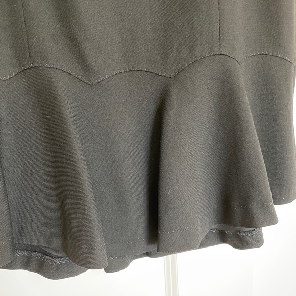 ANN TAYLOR LOFT black wool skirt - Picture 6 of 10